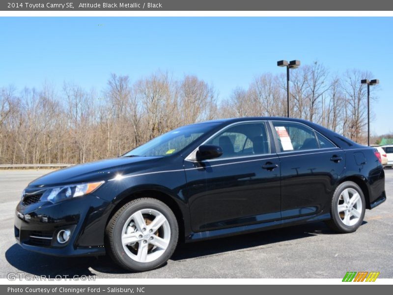 Attitude Black Metallic / Black 2014 Toyota Camry SE