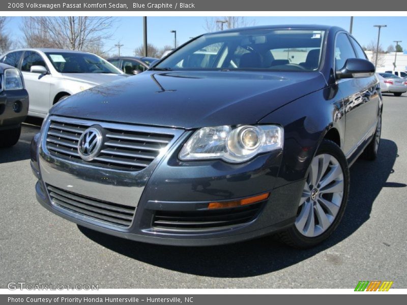 Blue Graphite / Black 2008 Volkswagen Passat Komfort Sedan