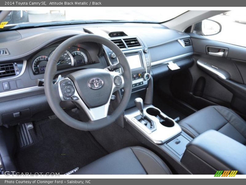Attitude Black Metallic / Black 2014 Toyota Camry SE