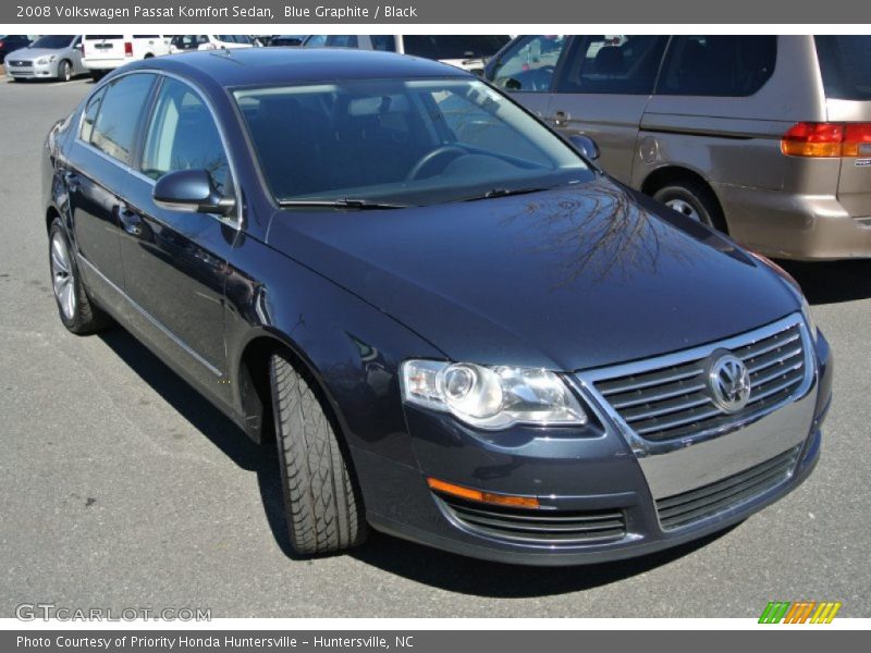 Blue Graphite / Black 2008 Volkswagen Passat Komfort Sedan