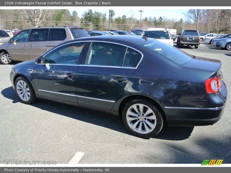 Blue Graphite / Black 2008 Volkswagen Passat Komfort Sedan