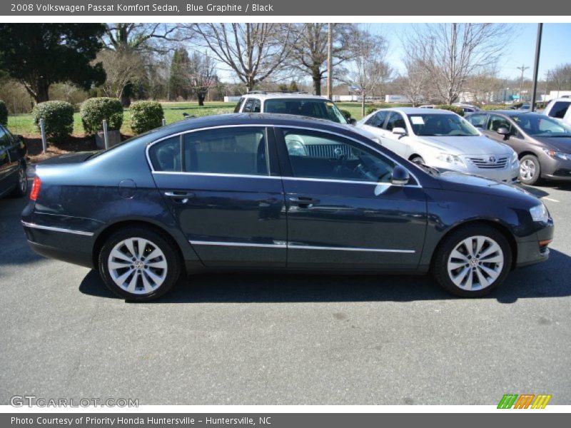 Blue Graphite / Black 2008 Volkswagen Passat Komfort Sedan