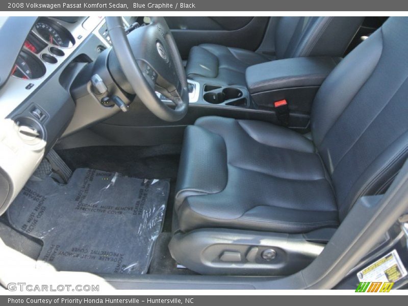 Blue Graphite / Black 2008 Volkswagen Passat Komfort Sedan