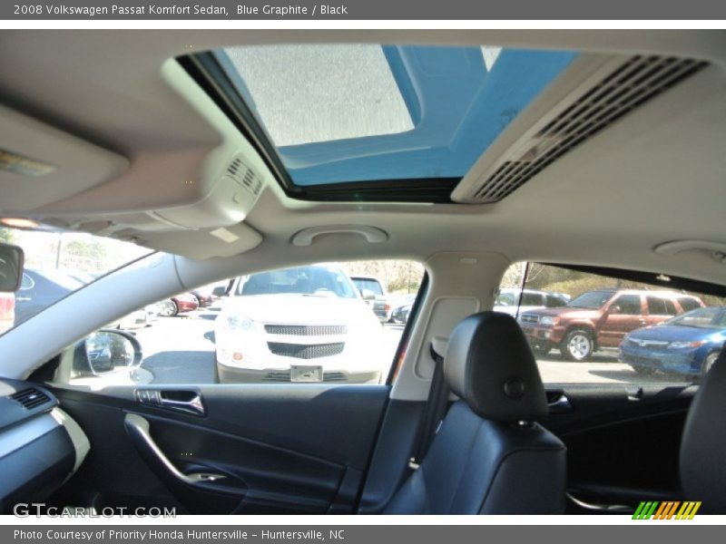 Blue Graphite / Black 2008 Volkswagen Passat Komfort Sedan