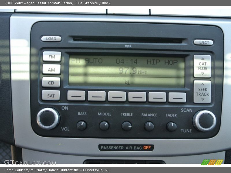 Blue Graphite / Black 2008 Volkswagen Passat Komfort Sedan