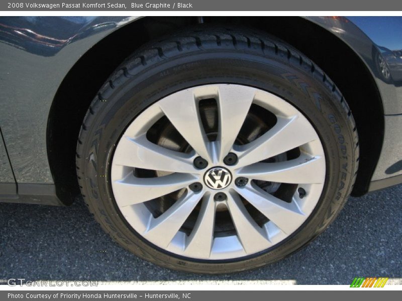 Blue Graphite / Black 2008 Volkswagen Passat Komfort Sedan