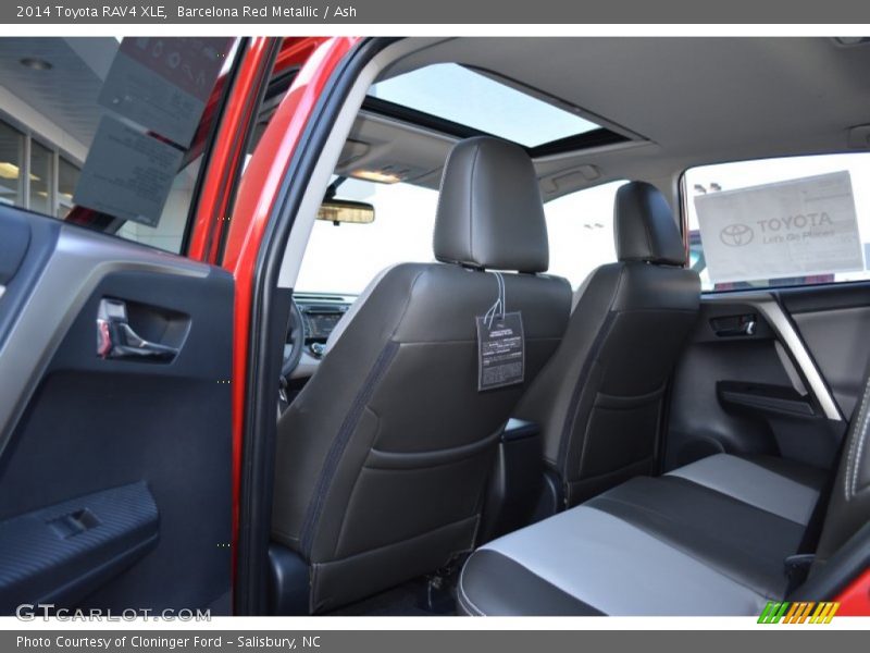 Rear Seat of 2014 RAV4 XLE