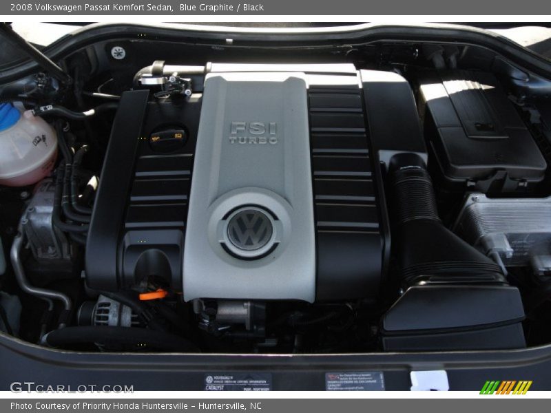 Blue Graphite / Black 2008 Volkswagen Passat Komfort Sedan