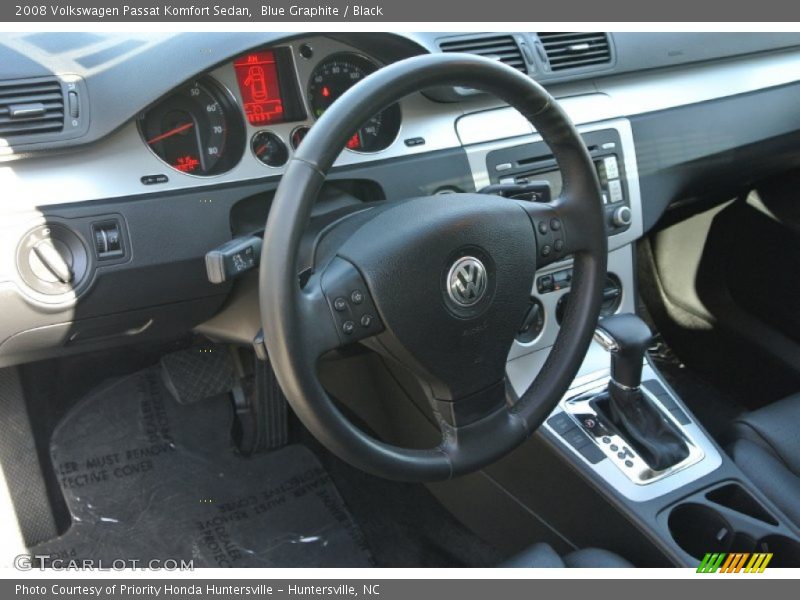 Blue Graphite / Black 2008 Volkswagen Passat Komfort Sedan