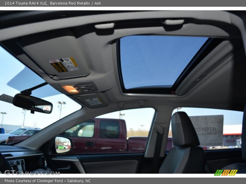 Barcelona Red Metallic / Ash 2014 Toyota RAV4 XLE