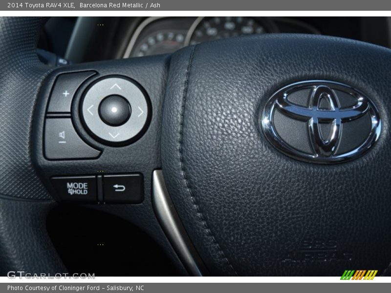 Controls of 2014 RAV4 XLE