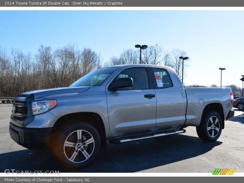 Silver Sky Metallic / Graphite 2014 Toyota Tundra SR Double Cab