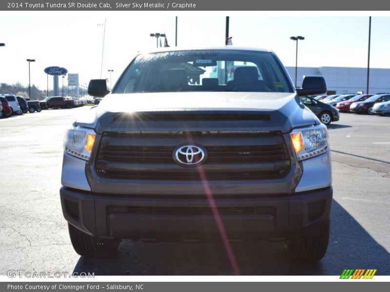 Silver Sky Metallic / Graphite 2014 Toyota Tundra SR Double Cab