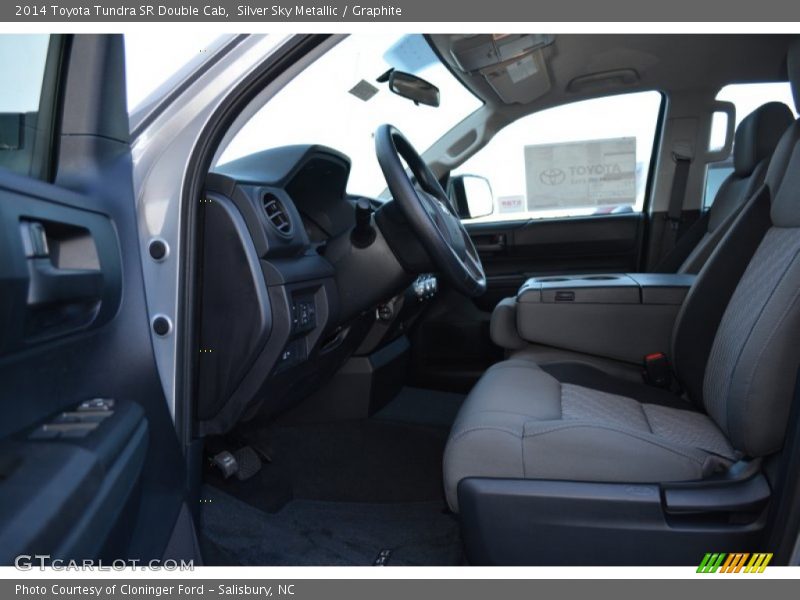 Silver Sky Metallic / Graphite 2014 Toyota Tundra SR Double Cab