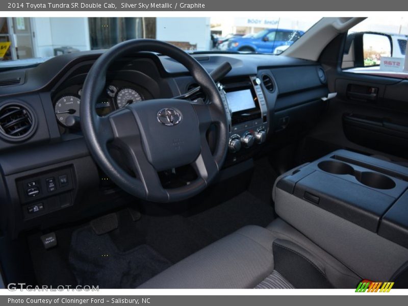 Silver Sky Metallic / Graphite 2014 Toyota Tundra SR Double Cab