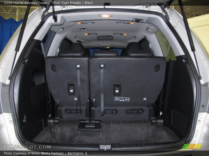 Silver Pearl Metallic / Black 2008 Honda Odyssey Touring