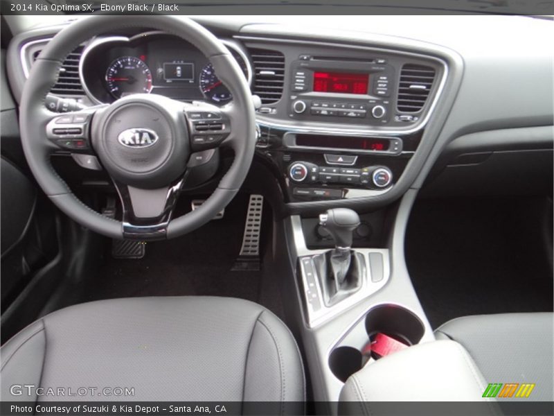 Dashboard of 2014 Optima SX