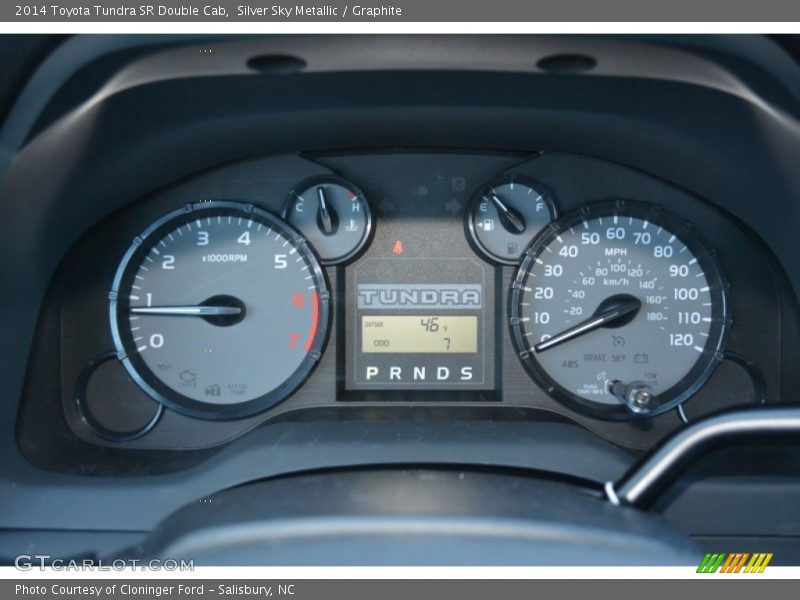 Silver Sky Metallic / Graphite 2014 Toyota Tundra SR Double Cab