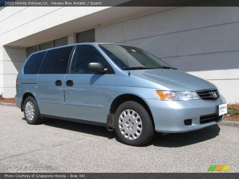 Havasu Blue Metallic / Quartz 2003 Honda Odyssey LX