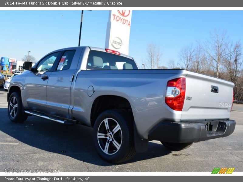 Silver Sky Metallic / Graphite 2014 Toyota Tundra SR Double Cab