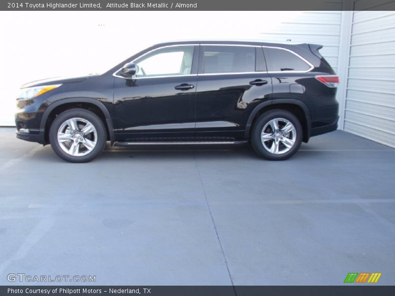  2014 Highlander Limited Attitude Black Metallic