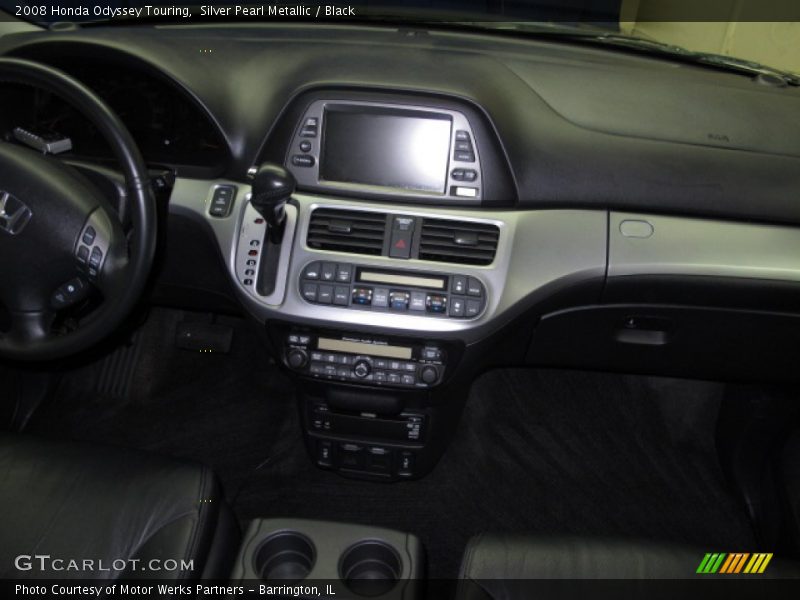 Silver Pearl Metallic / Black 2008 Honda Odyssey Touring