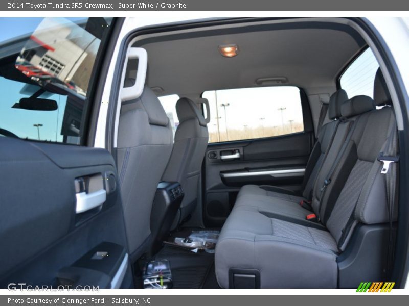 Super White / Graphite 2014 Toyota Tundra SR5 Crewmax