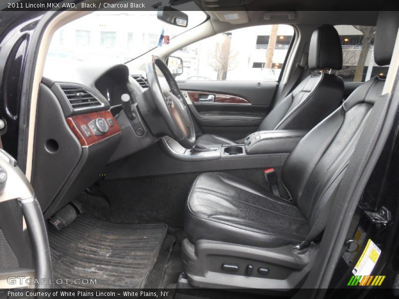 Black / Charcoal Black 2011 Lincoln MKX AWD