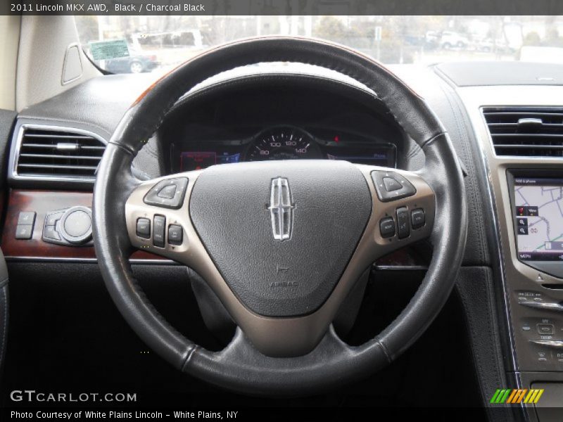 Black / Charcoal Black 2011 Lincoln MKX AWD
