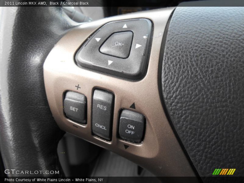 Black / Charcoal Black 2011 Lincoln MKX AWD