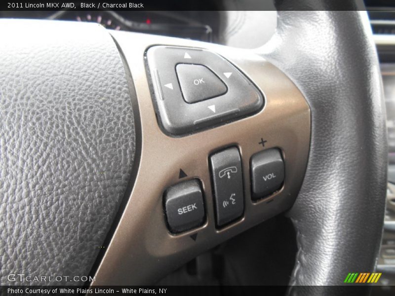 Black / Charcoal Black 2011 Lincoln MKX AWD