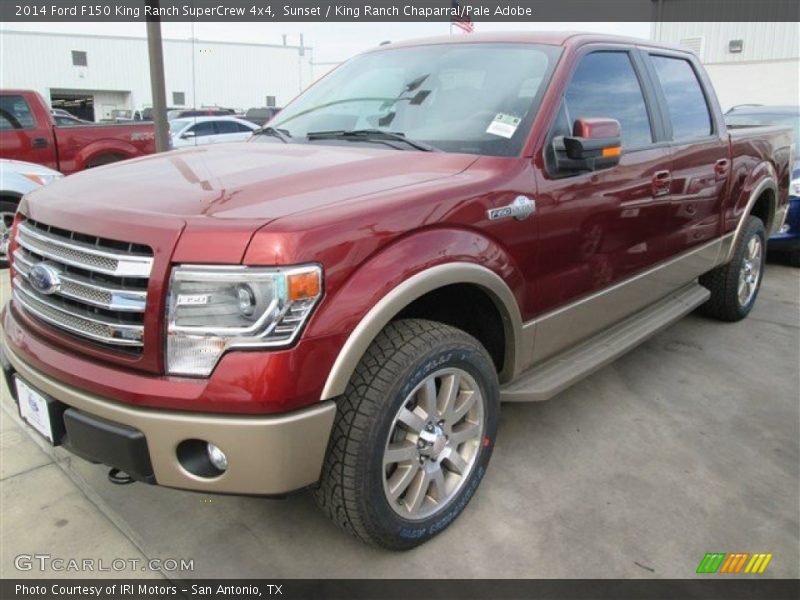 Sunset / King Ranch Chaparral/Pale Adobe 2014 Ford F150 King Ranch SuperCrew 4x4