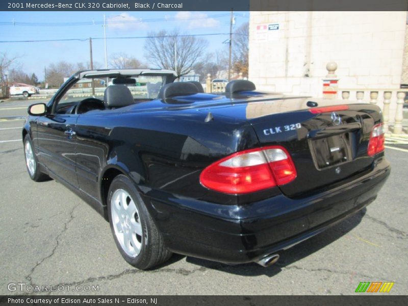 Black / Charcoal 2001 Mercedes-Benz CLK 320 Cabriolet