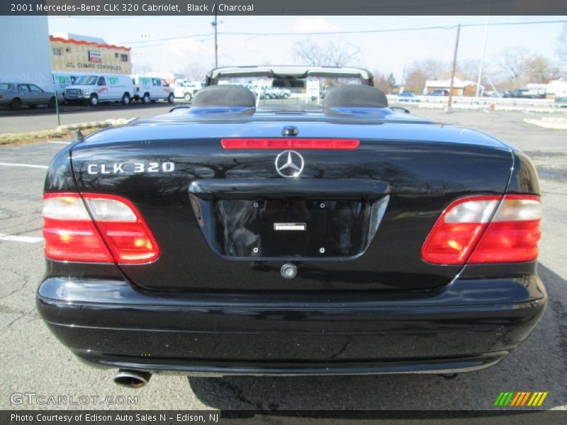 Black / Charcoal 2001 Mercedes-Benz CLK 320 Cabriolet