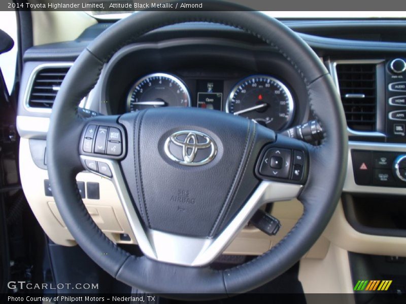  2014 Highlander Limited Steering Wheel