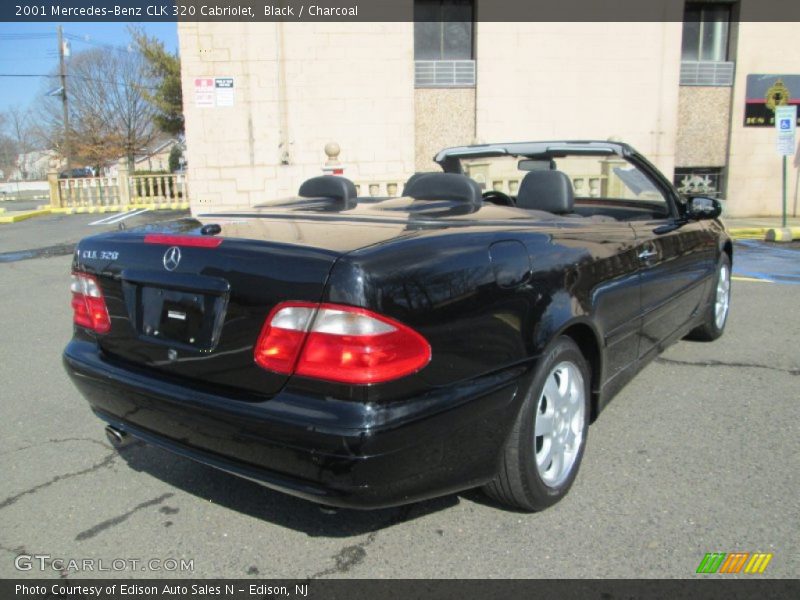 Black / Charcoal 2001 Mercedes-Benz CLK 320 Cabriolet