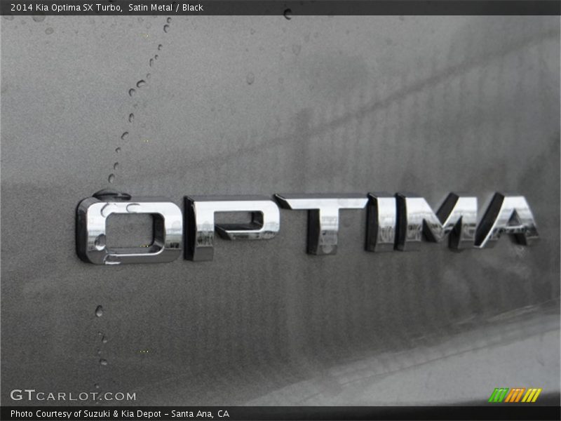 Satin Metal / Black 2014 Kia Optima SX Turbo