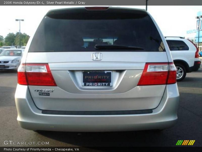 Silver Pearl Metallic / Gray 2006 Honda Odyssey EX-L