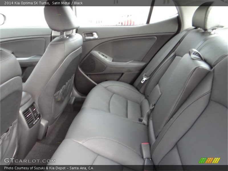 Satin Metal / Black 2014 Kia Optima SX Turbo