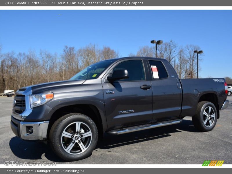 Magnetic Gray Metallic / Graphite 2014 Toyota Tundra SR5 TRD Double Cab 4x4