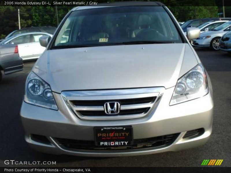 Silver Pearl Metallic / Gray 2006 Honda Odyssey EX-L