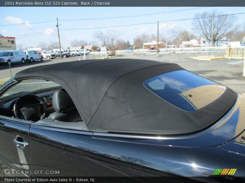 Black / Charcoal 2001 Mercedes-Benz CLK 320 Cabriolet