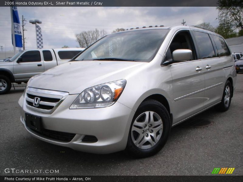 Silver Pearl Metallic / Gray 2006 Honda Odyssey EX-L