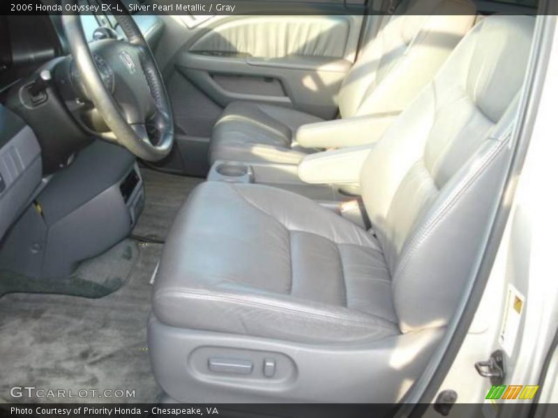Silver Pearl Metallic / Gray 2006 Honda Odyssey EX-L