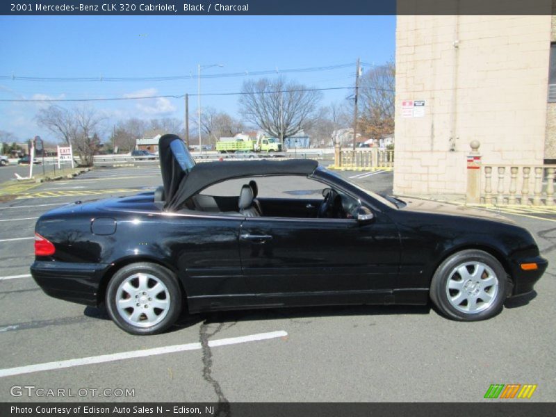 Black / Charcoal 2001 Mercedes-Benz CLK 320 Cabriolet