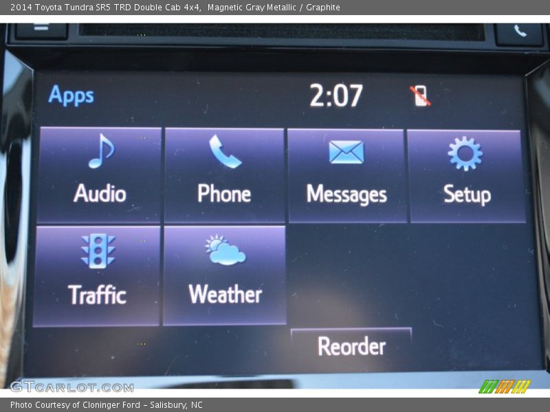 Magnetic Gray Metallic / Graphite 2014 Toyota Tundra SR5 TRD Double Cab 4x4