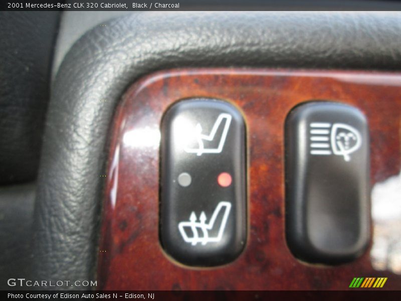 Black / Charcoal 2001 Mercedes-Benz CLK 320 Cabriolet