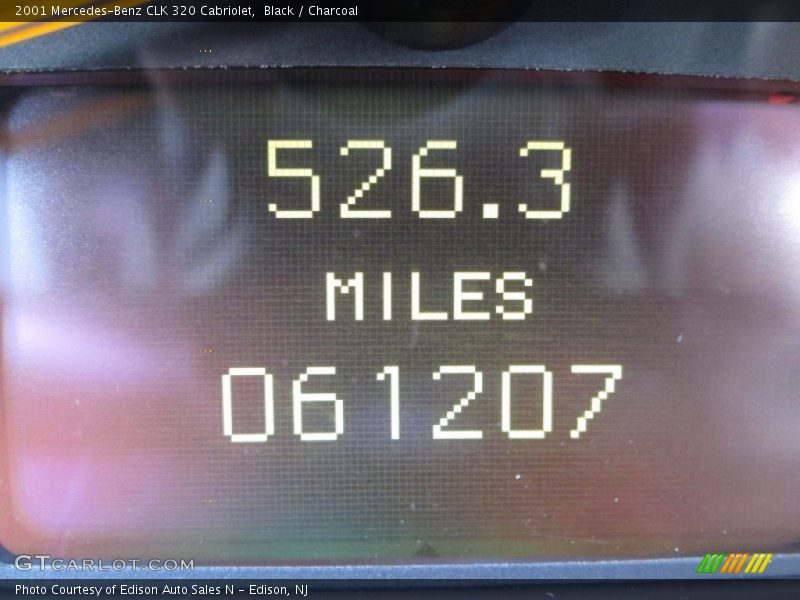 Black / Charcoal 2001 Mercedes-Benz CLK 320 Cabriolet