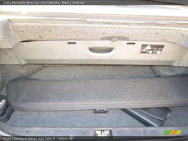 Black / Charcoal 2001 Mercedes-Benz CLK 320 Cabriolet