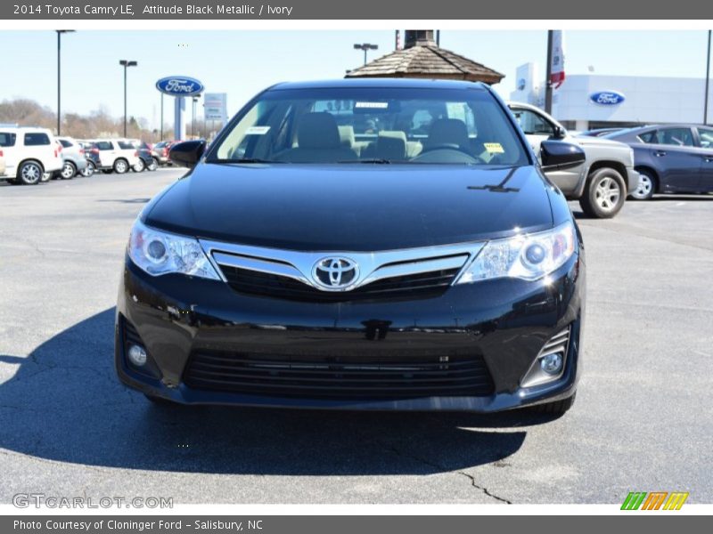 Attitude Black Metallic / Ivory 2014 Toyota Camry LE